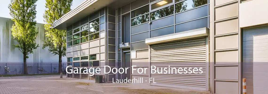 Garage Door For Businesses Lauderhill - FL