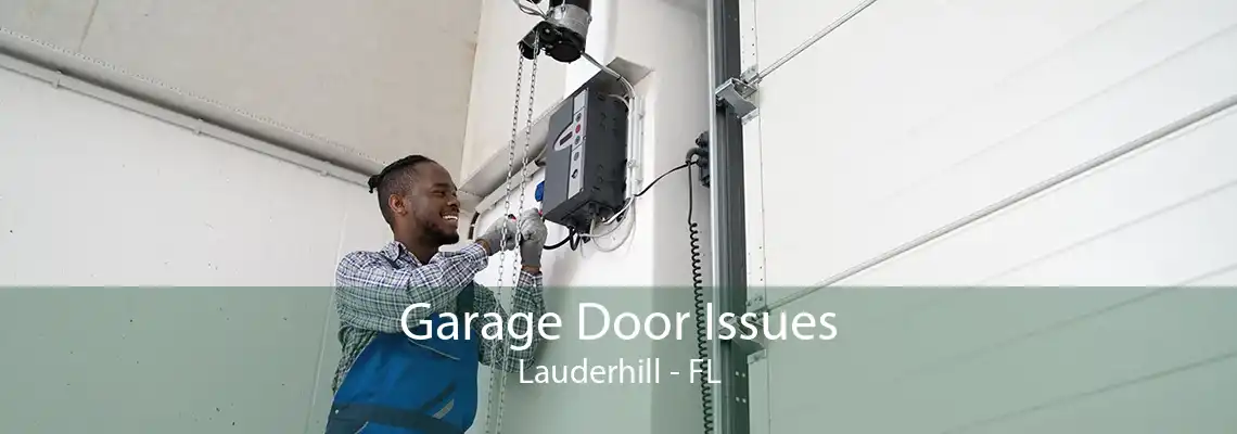 Garage Door Issues Lauderhill - FL