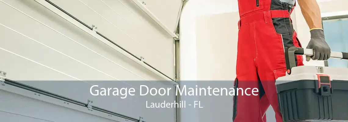 Garage Door Maintenance Lauderhill - FL