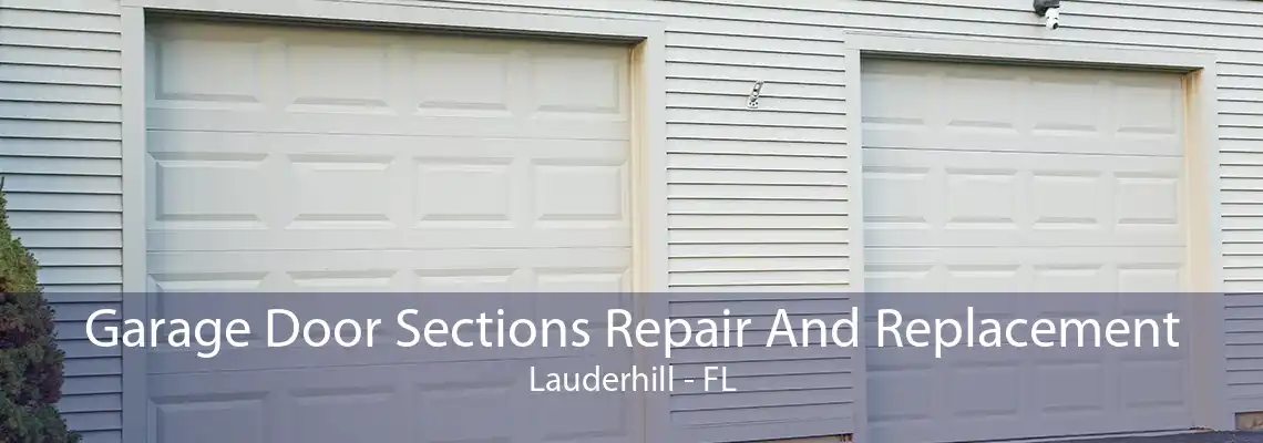 Garage Door Sections Repair And Replacement Lauderhill - FL