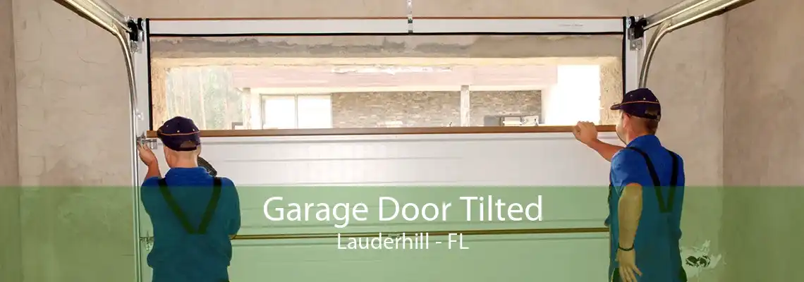 Garage Door Tilted Lauderhill - FL