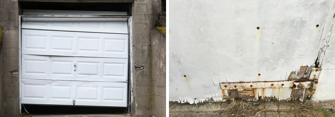 Rotten Commercial Garage Door Repair in Lauderhill, FL