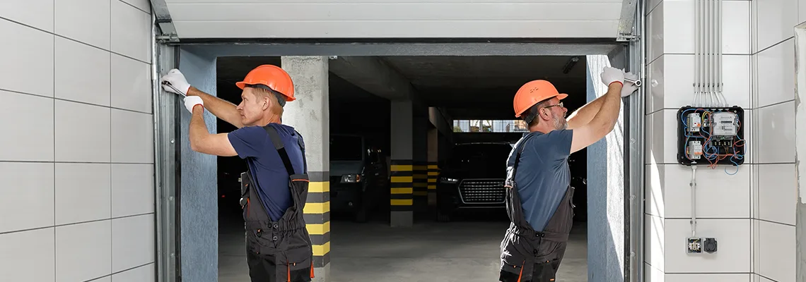 Wooden Garage Door Frame Repair in Lauderhill, Florida